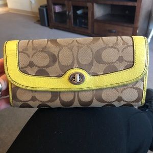 Coach wallet